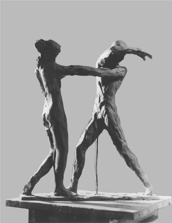 Владимир Циммерлинг. "ОРФЕЙ И ЭВРИДИКА I", ок. 1954 - 1957 гг.