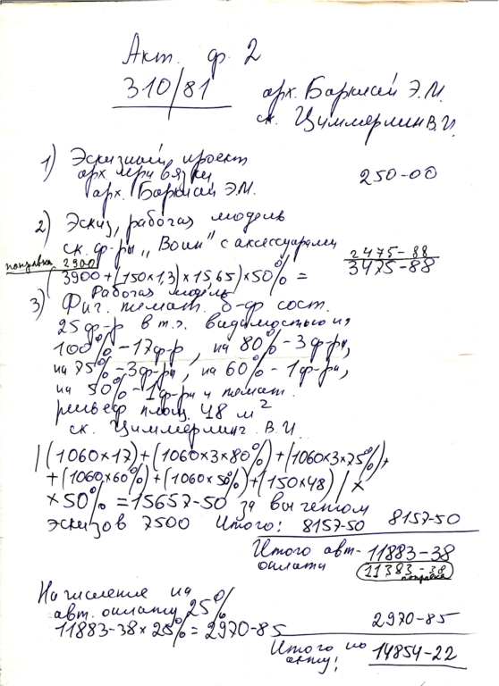 Акты к договору "ВОИН-СТРАЖ МИРА", h = 5, 5 m, аксессуары (автомат и плащ-палатка 15 кв.м.),  25 фигур тематического барельефа