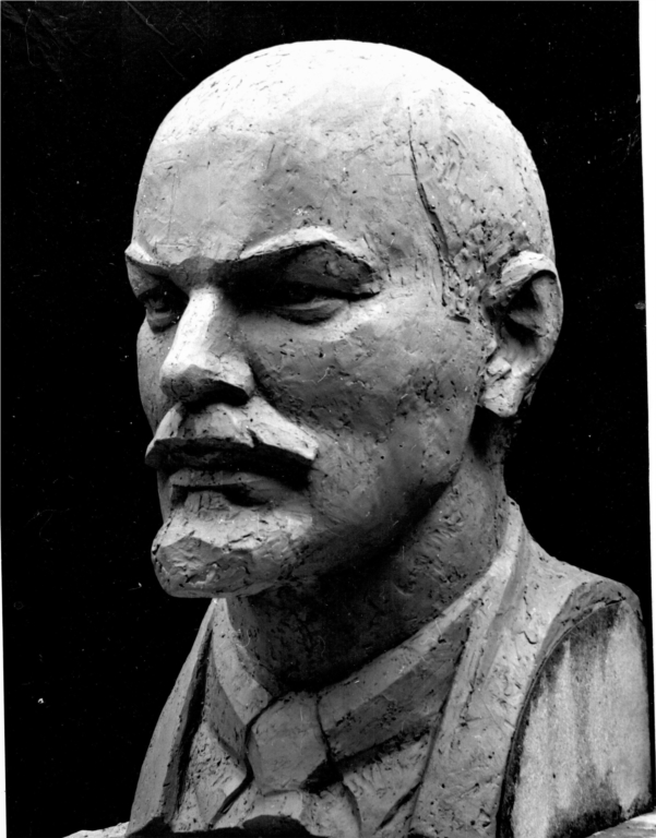 согорск, Коми АССР, бюст 3, 5 н.в., кованая медь, 1978