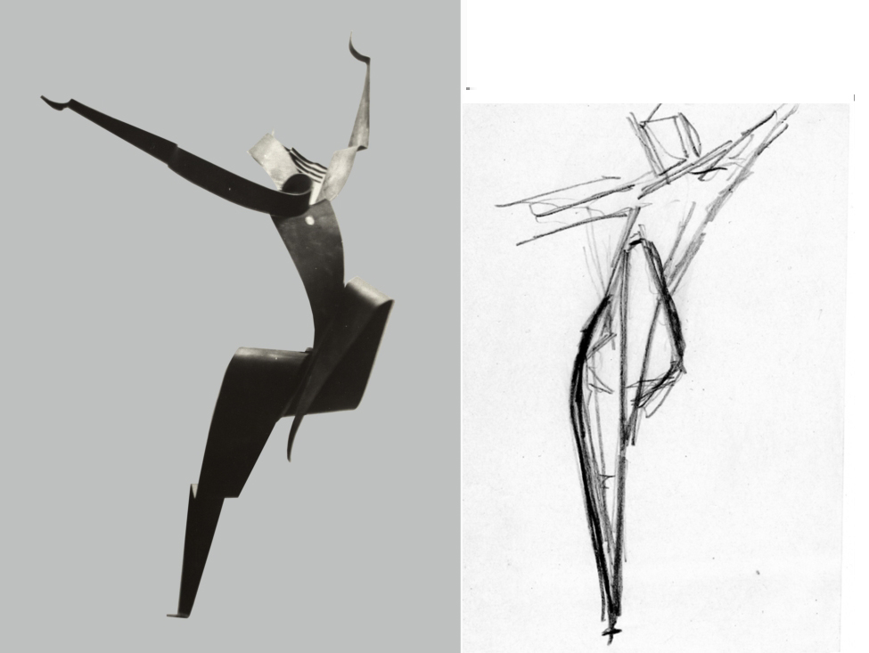 Владимир Циммерлинг. "НИКА" (1969-1984  гг.) и Эскиз к "НИКЕ" (ок. 1969 г.)